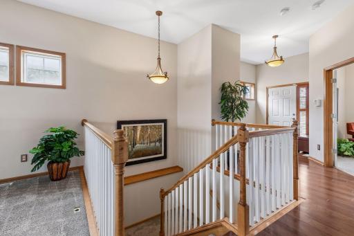 Beautiful front foyer and open stair way allows this home to flow so well.