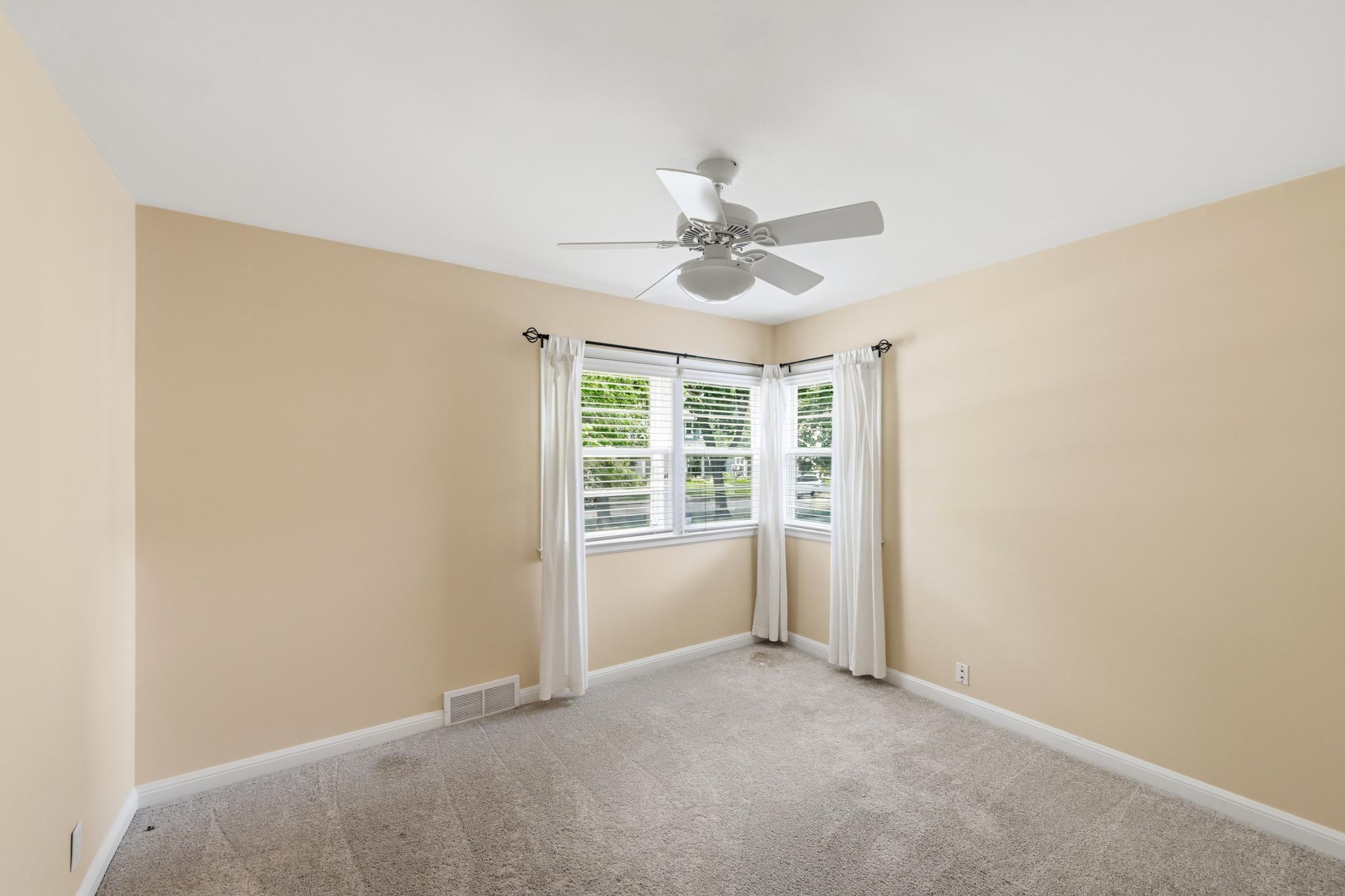 Second main level bedroom.