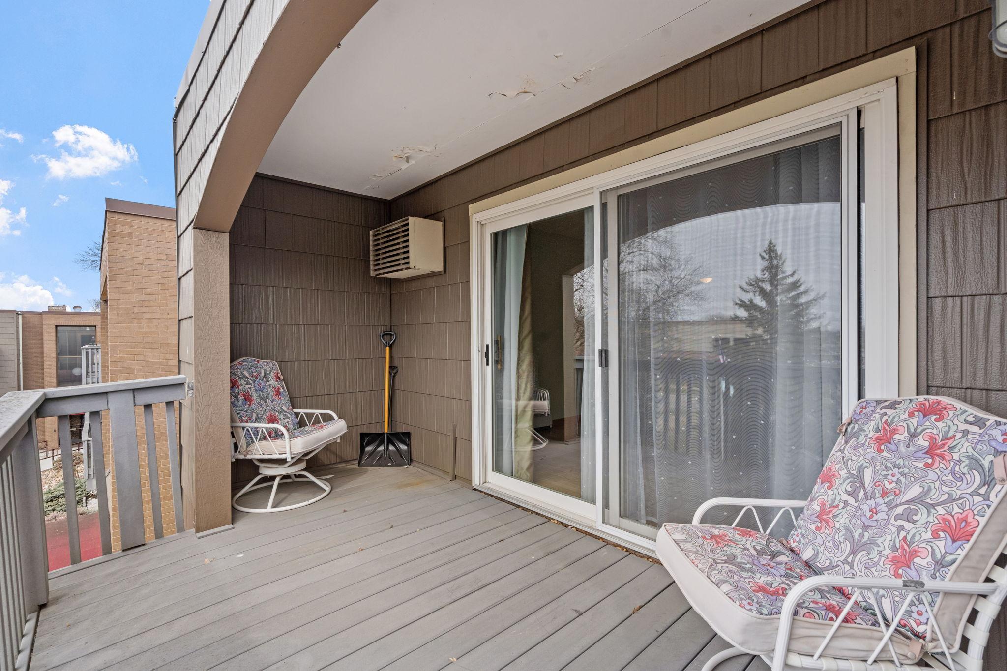 Great spot for your morning cup of coffee