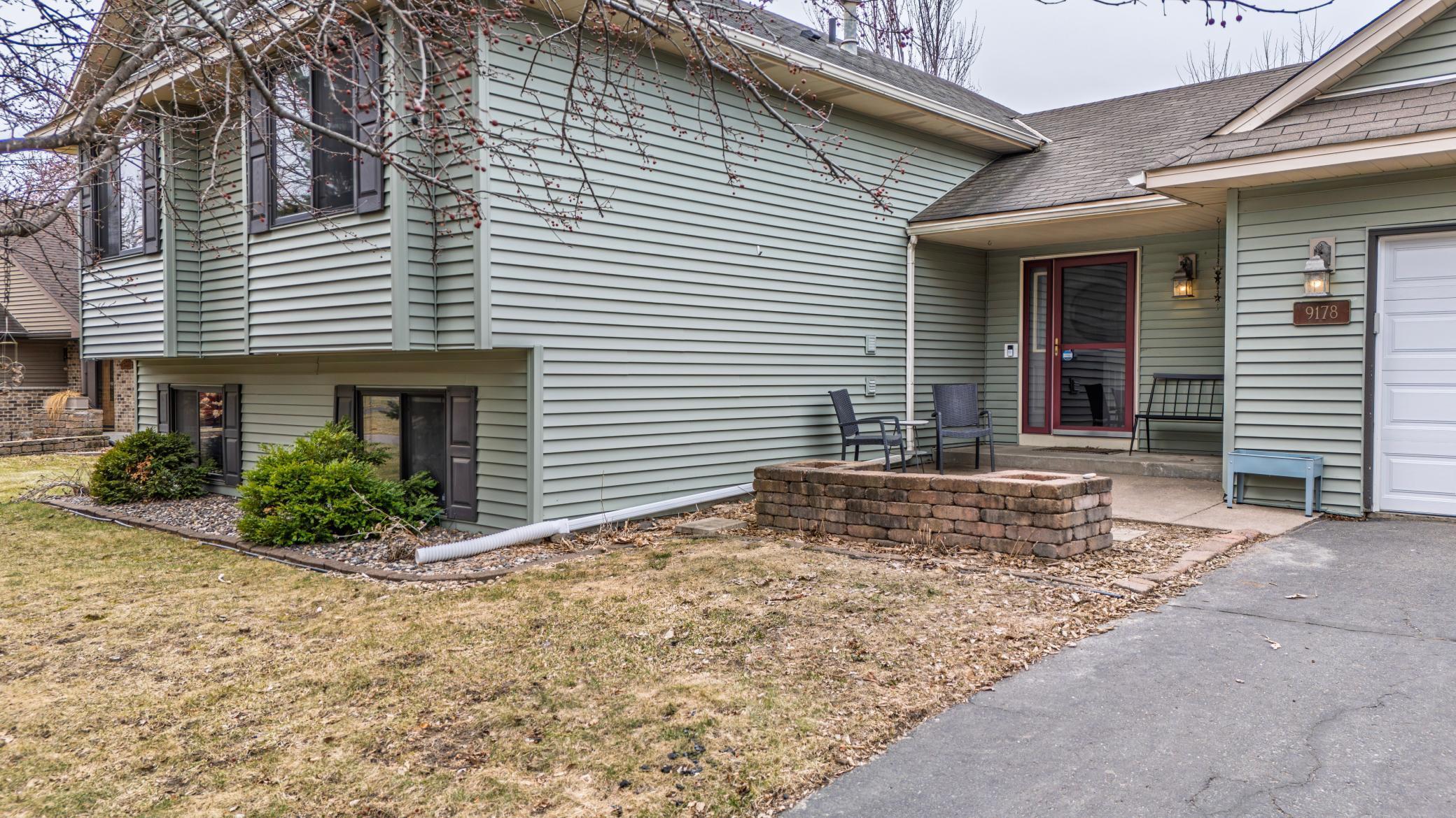 A view of your front porch and entry.