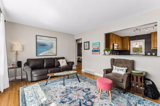 Step into the bright and airy living space