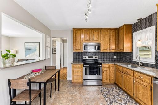 Updated stainless appliances