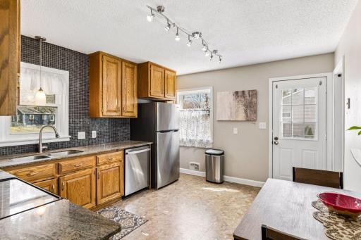 Beautiful wood cabinetry