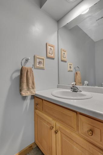 Main Floor 1/2 Bath Off Laundry Room/Garage Entry