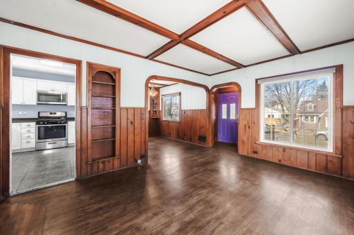 Alternate view of the living room.