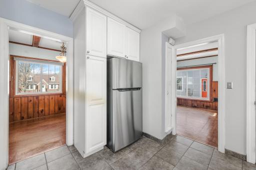 Alternate view of the kitchen.