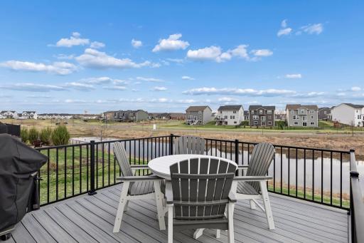 Enjoy Those Summer Days and Evenings out on the Low Maintenance Deck that Overlooks the Pond - 2040 Diamond Lane