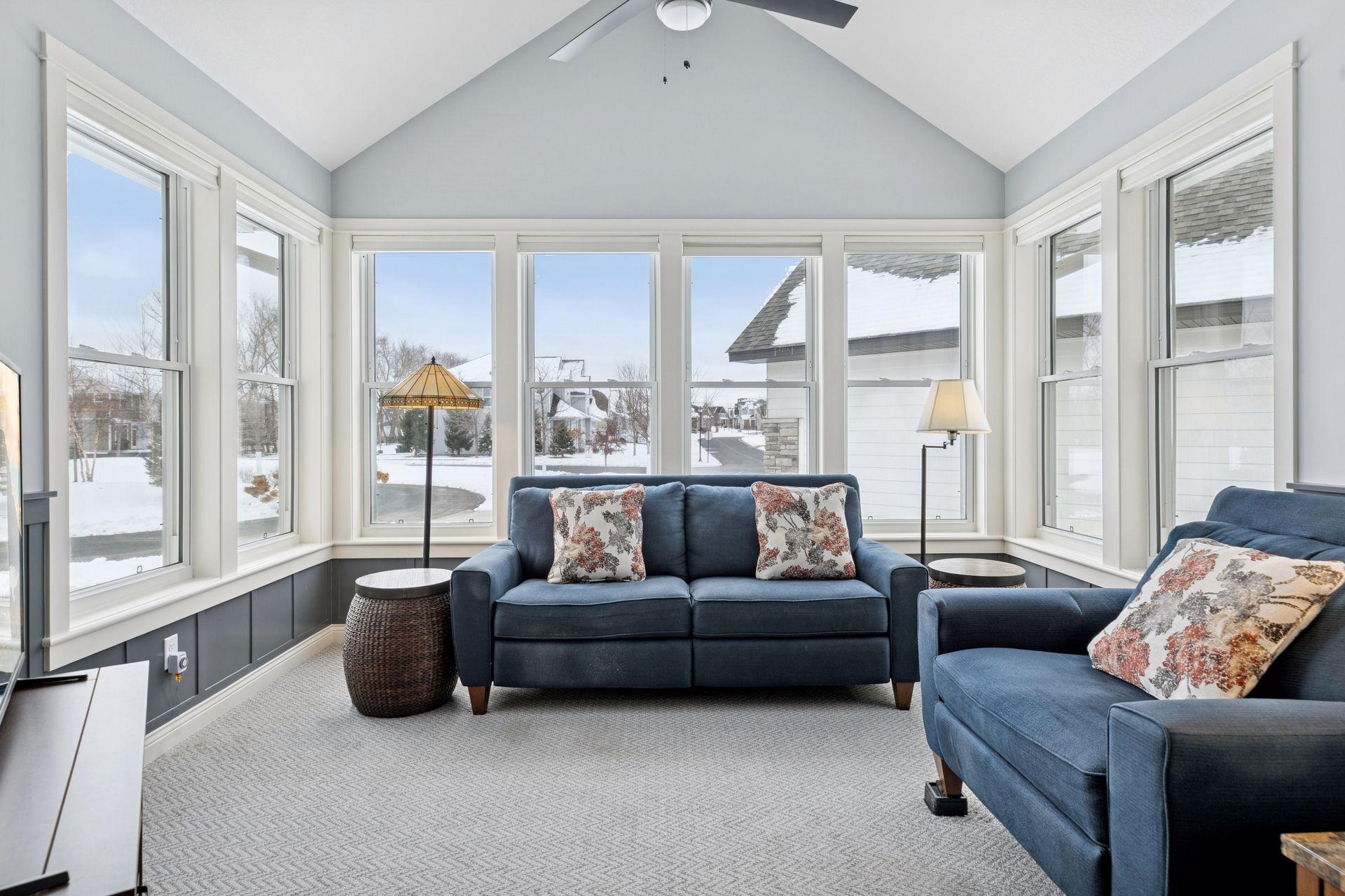 West facing Sun Room! Brings in light!