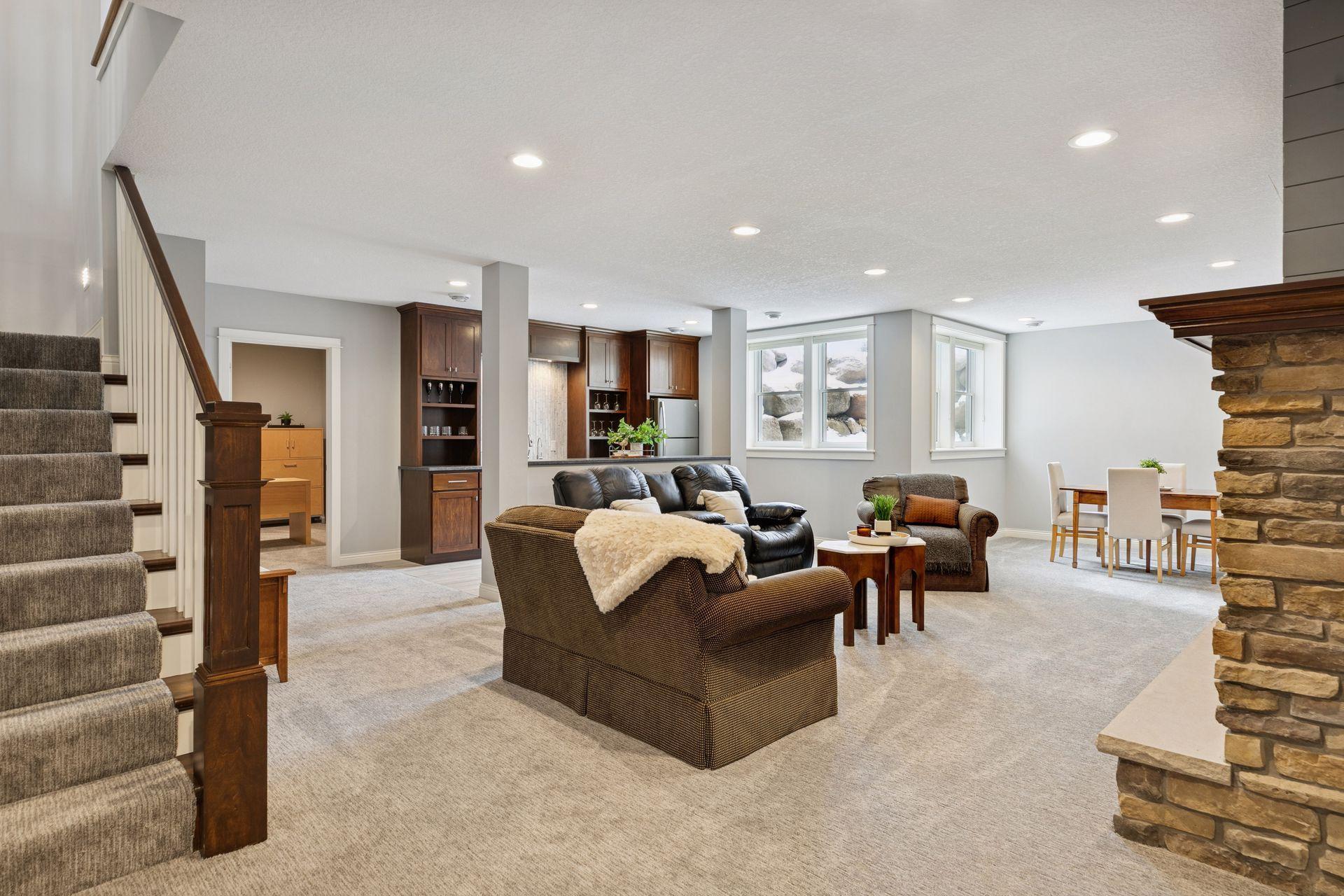 Lower level family room!