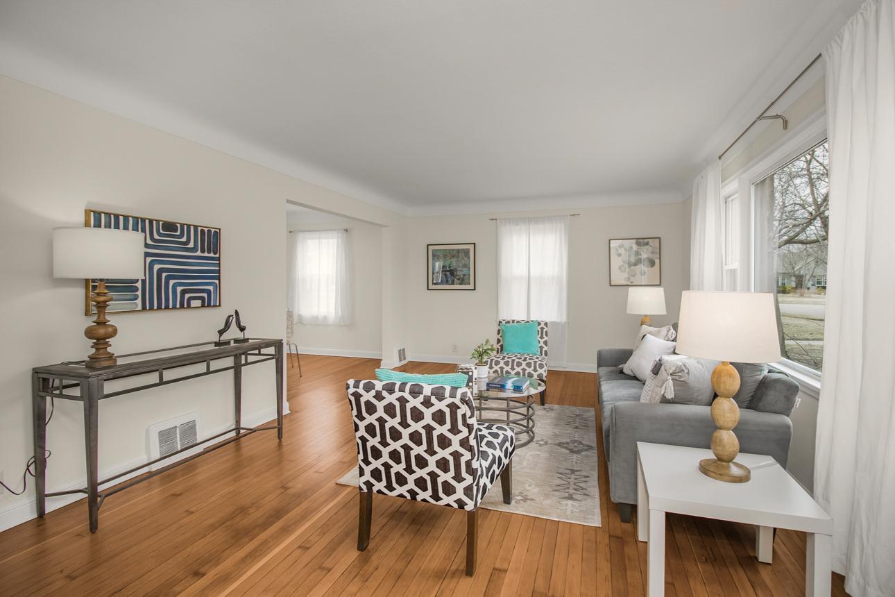 Fresh paint throughout