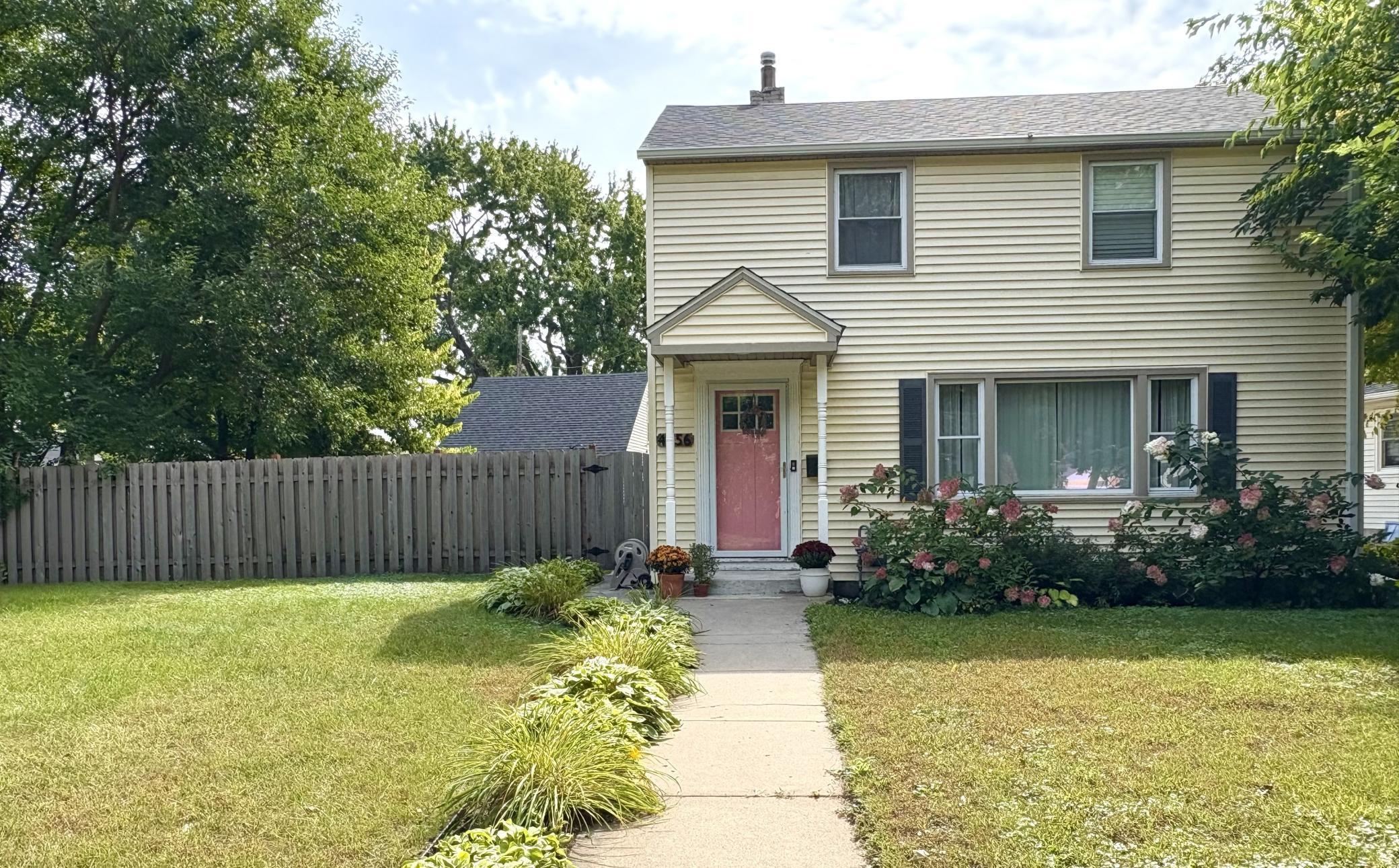 Seasonal view with perennials