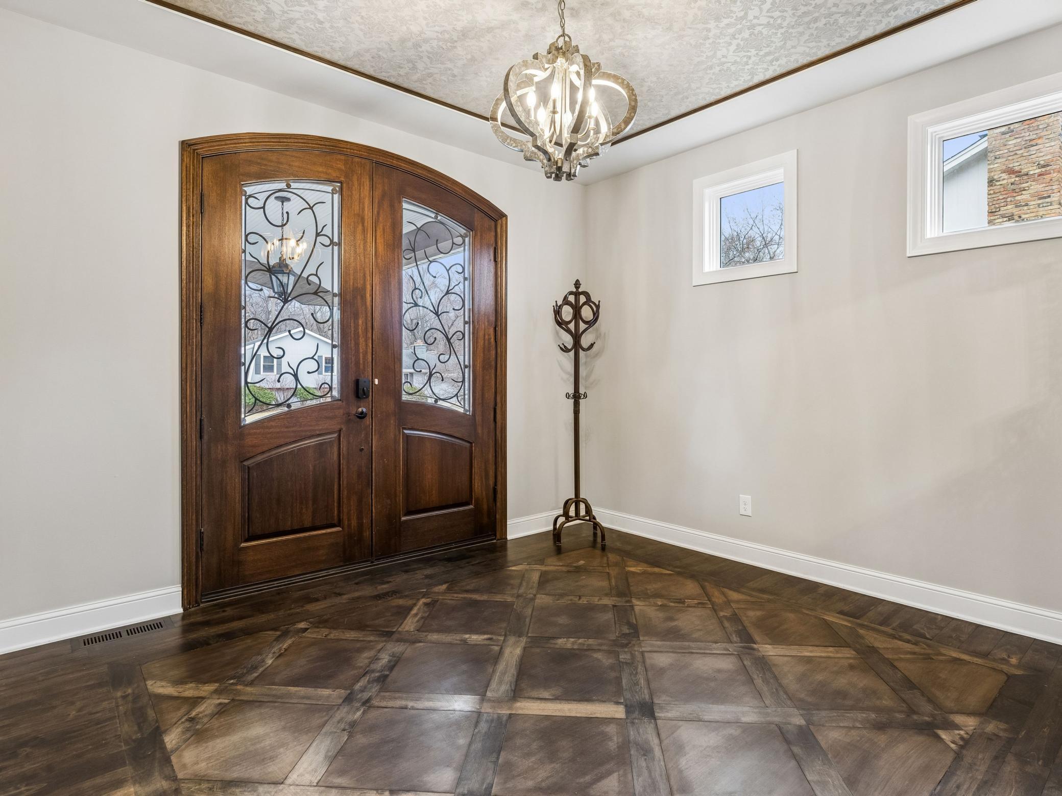 Large open foyer