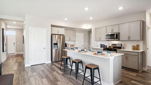 Photo for 17062 Draper Way, Lakeville, MN 55044 - listing #7046076 Welcome home to the Elm floorplan in Brookshire! Have a quick bite at your kitchen island or host gatherings at your family table!