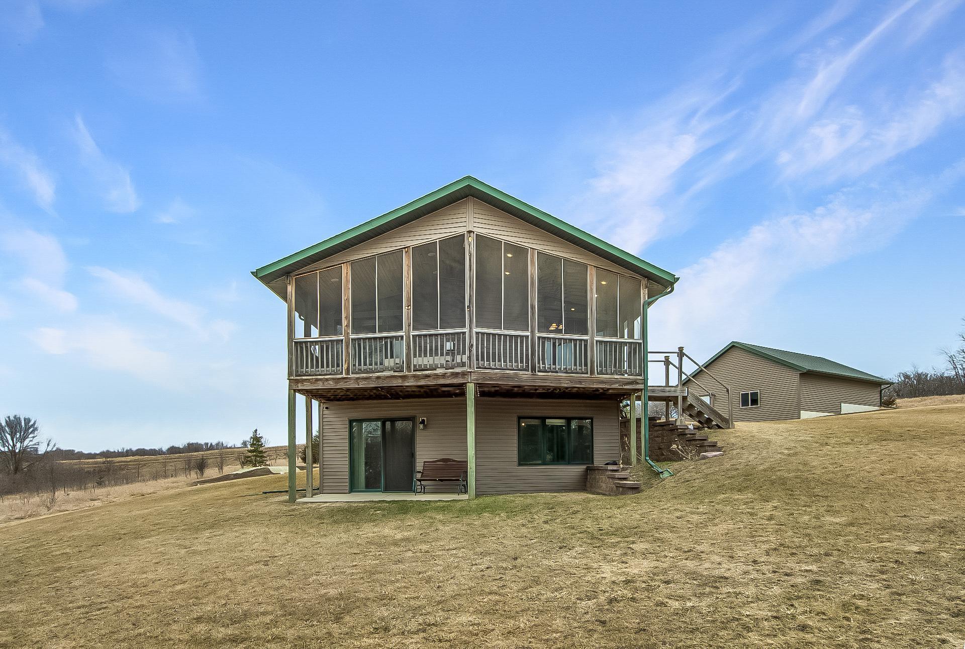 Walk-out lower level leads directly to the lake, offering endless potential for expansion.