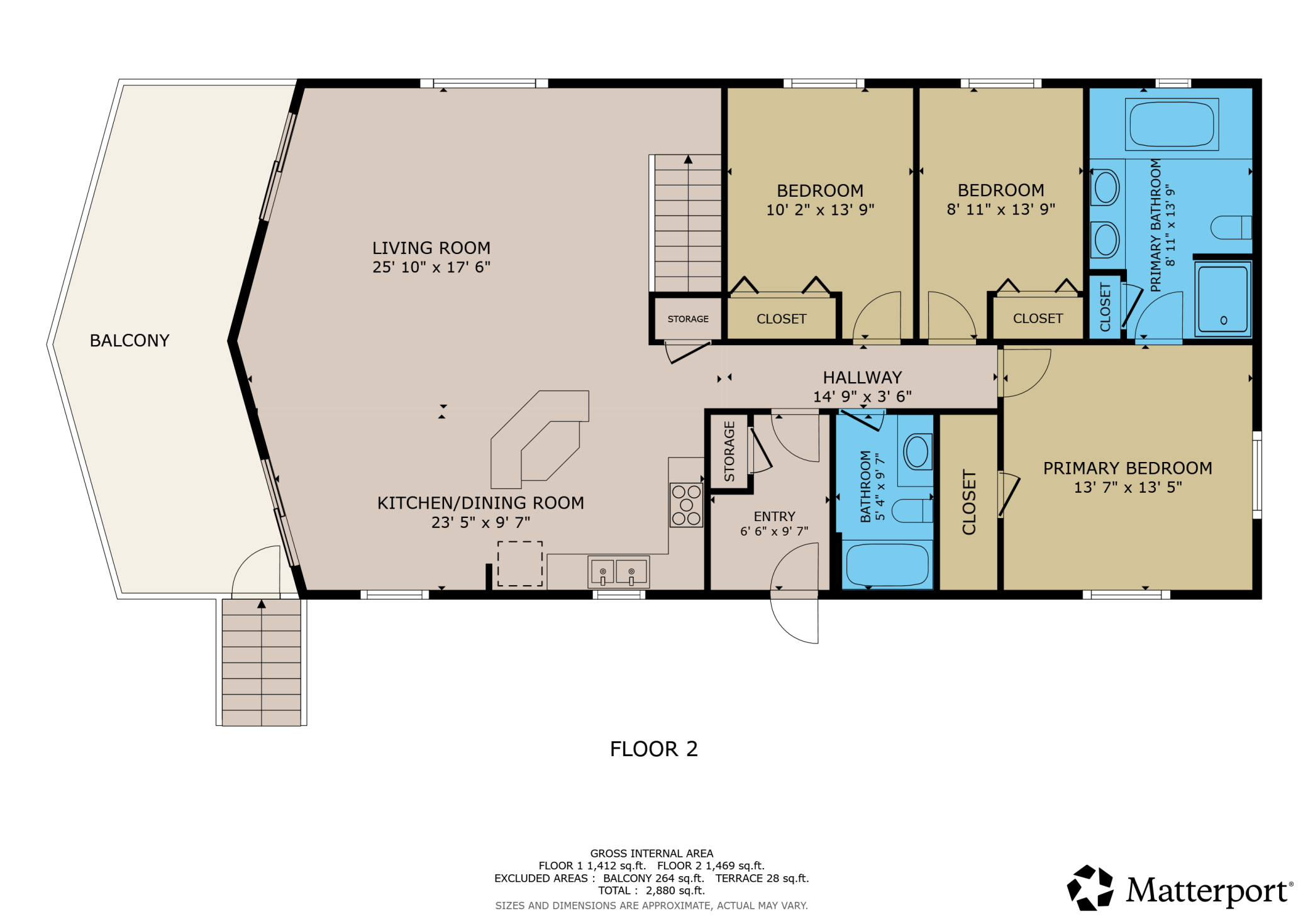 Floor plan (floor 2)