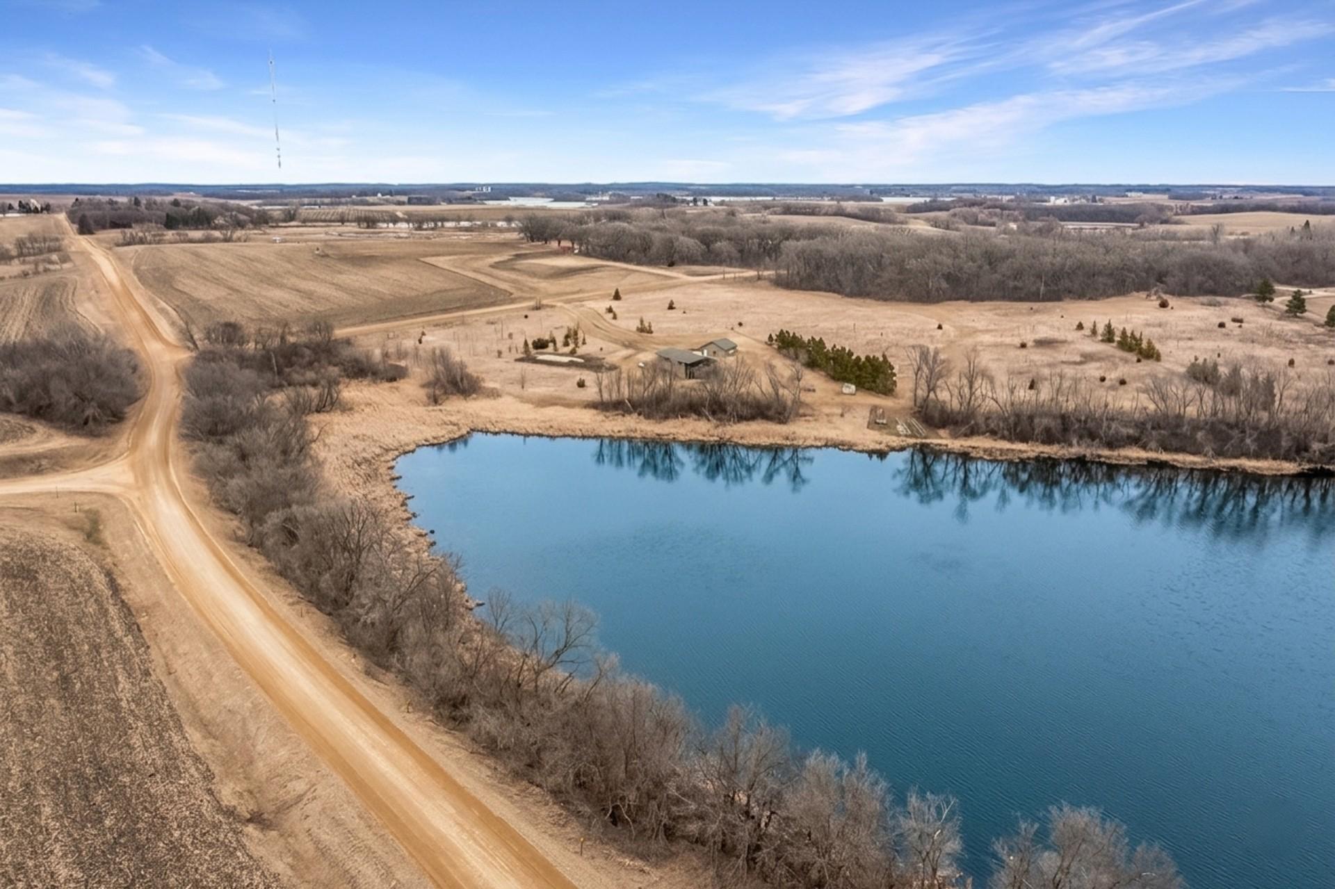 Beautiful 5-acre parcel offering a rare blend of open space and wooded privacy.