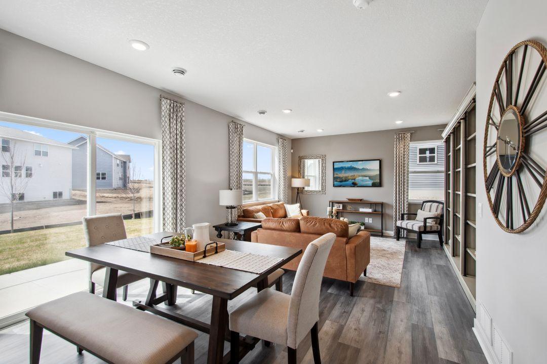 The main level has 9 ft ceiling throughout.