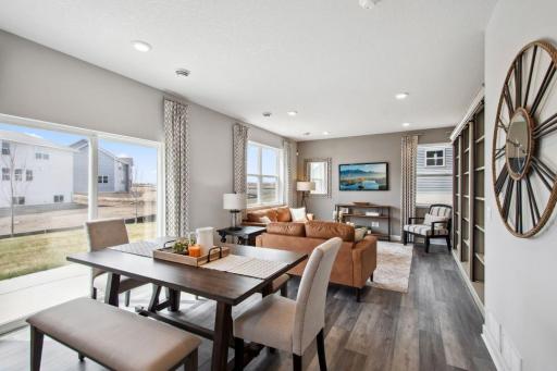 The main level has 9 ft ceiling throughout.