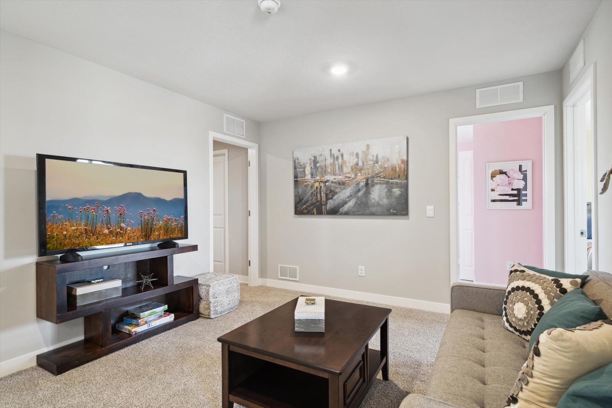 You can use the loft as a playroom...