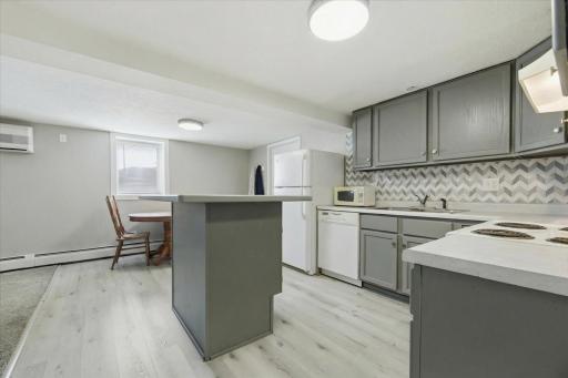 Lower level three bedroom unit freshly remodeled.