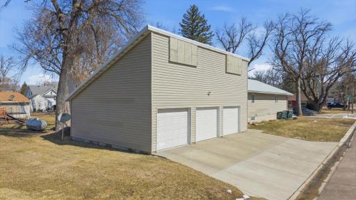 Each tenant has a dedicated garage stall.