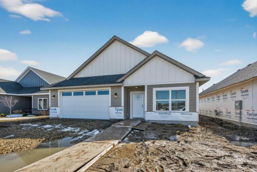 Front exterior, stone to be completed within the next few weeks
