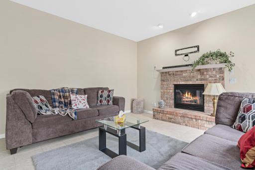 Relax by the fire in this Exquisite Living Room