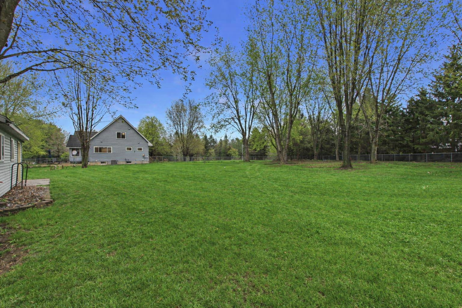 Another view of backyard.