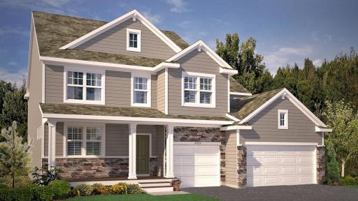 A rendering of the American Classic Elevation.