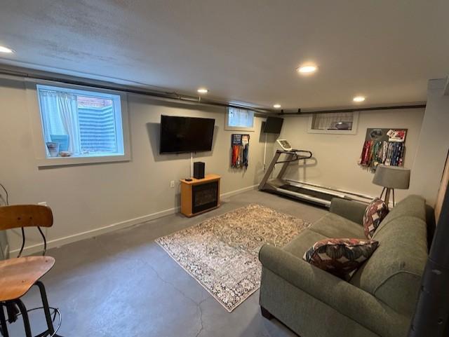 Bsmt family room