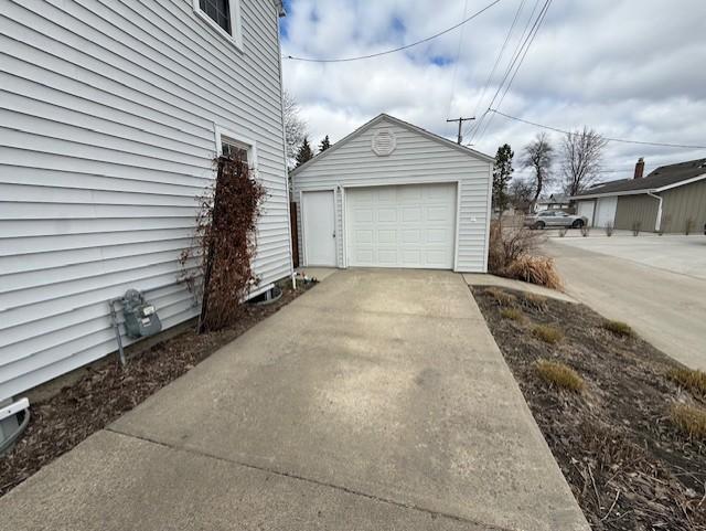 Front garage