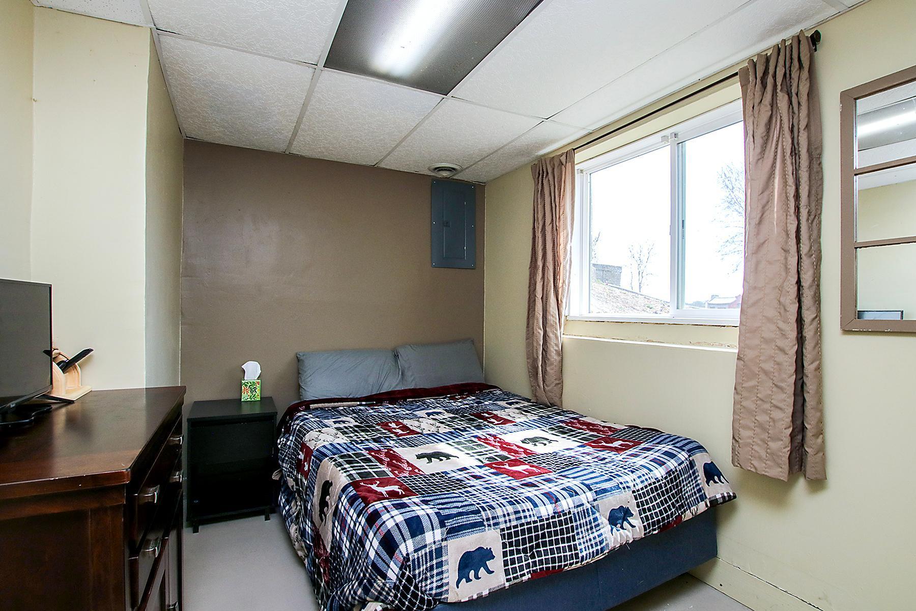Guests or teens will enjoy a quiet bedroom in the basement!