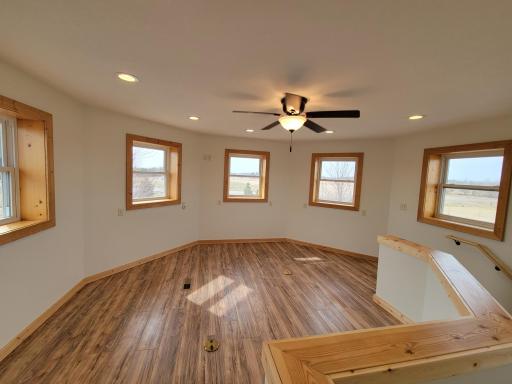 The second story loft areas would make perfect office/s and or kid's playrooms or extra storage!