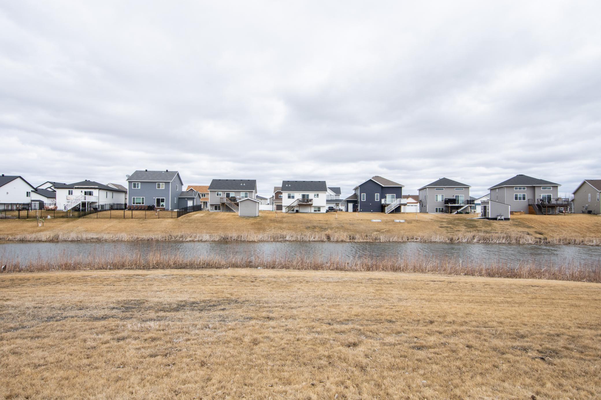 View from Park to backyard