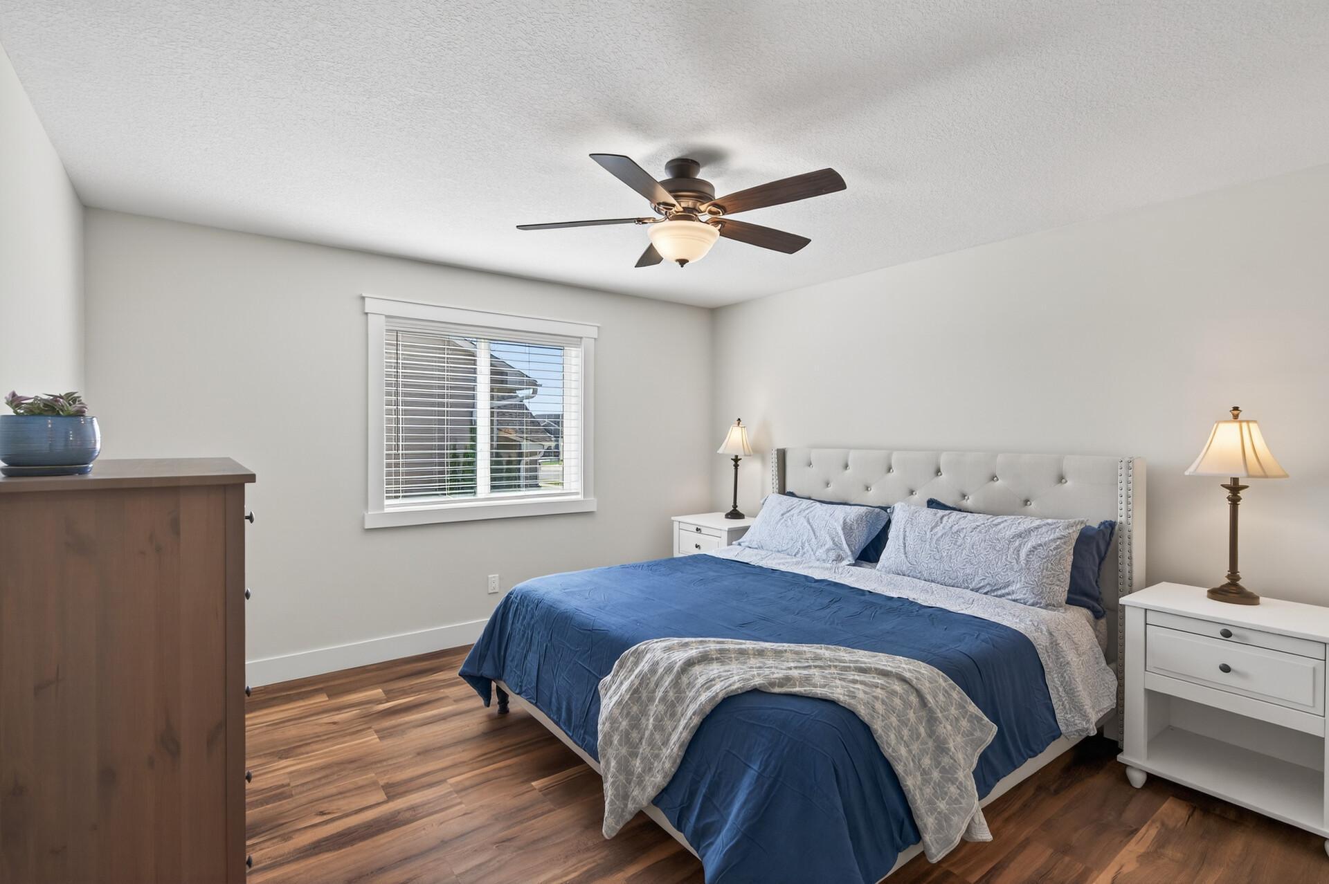 Upper level primary bedroom