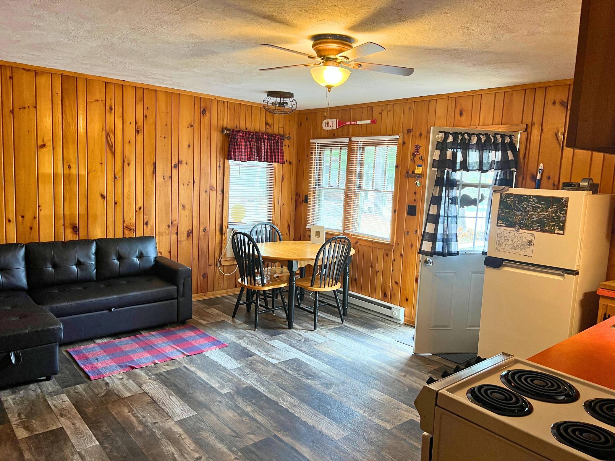 The cabin can be sold turn-key