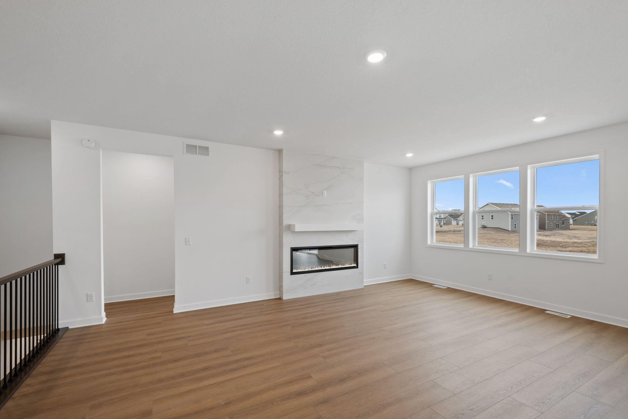 The Great Room is among the open layout, making entertaining guests and hosting memorable gatherings with loved ones easy.