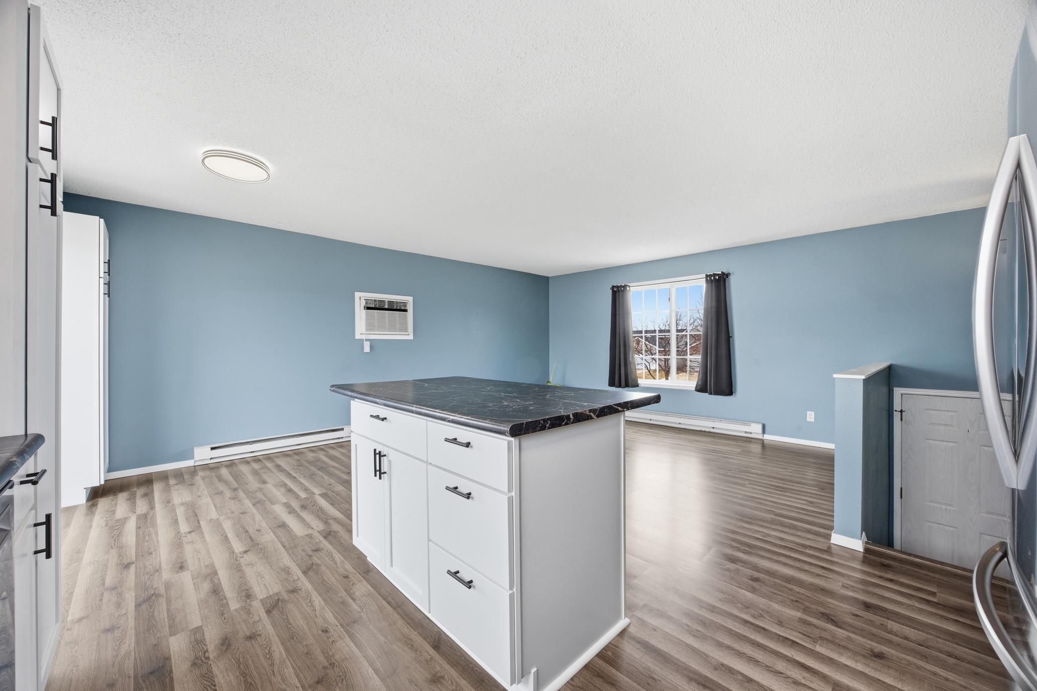 Kitchen island with storage