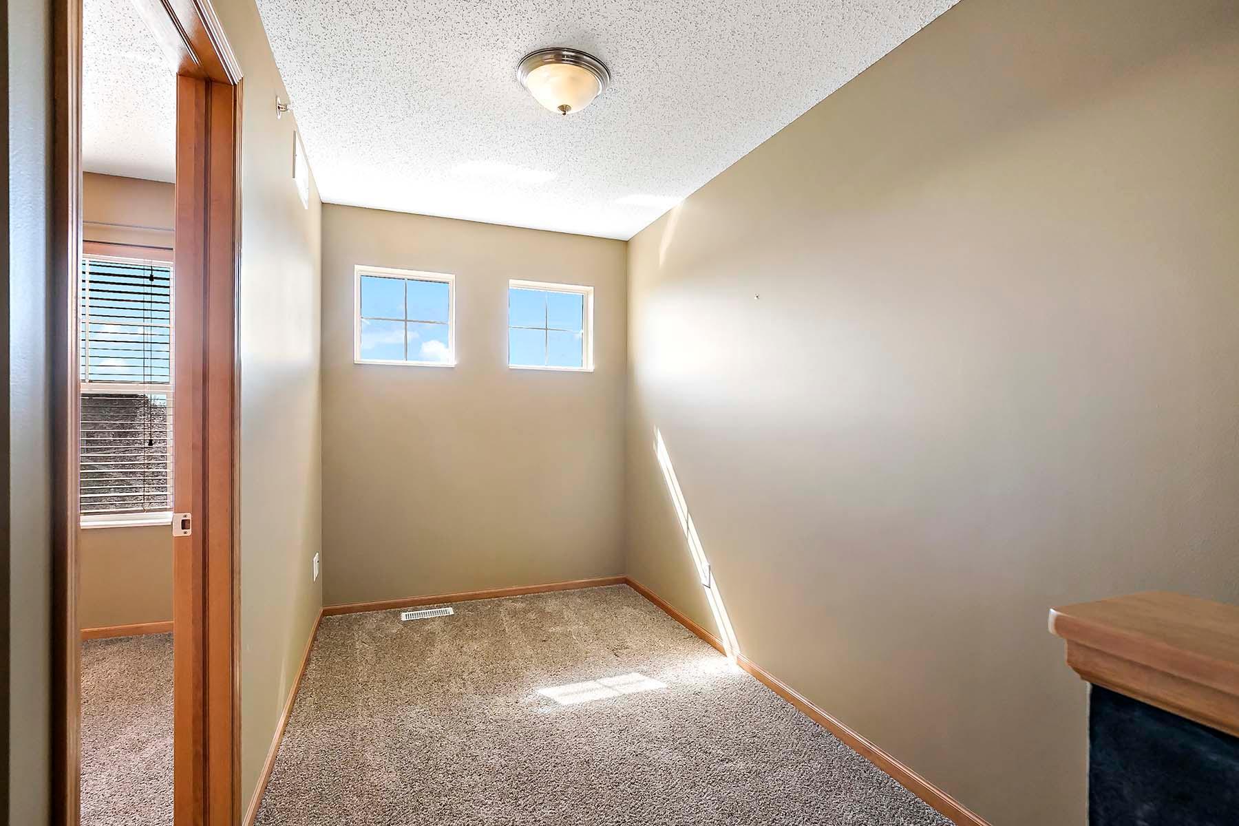 Upper level loft for office, sitting area, fitness or whatever you want - to make the house your home!