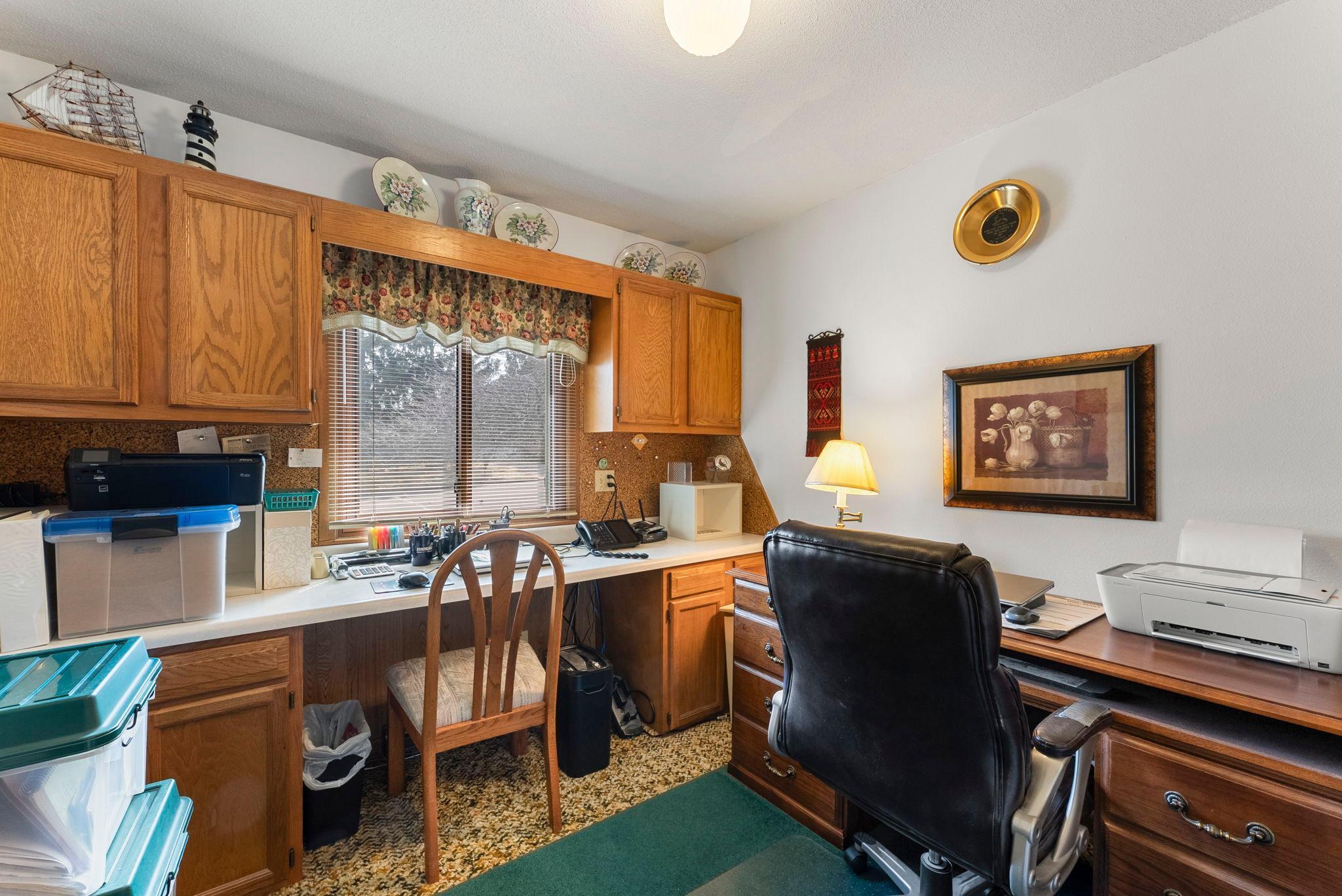 3rd main level bedroom used as office