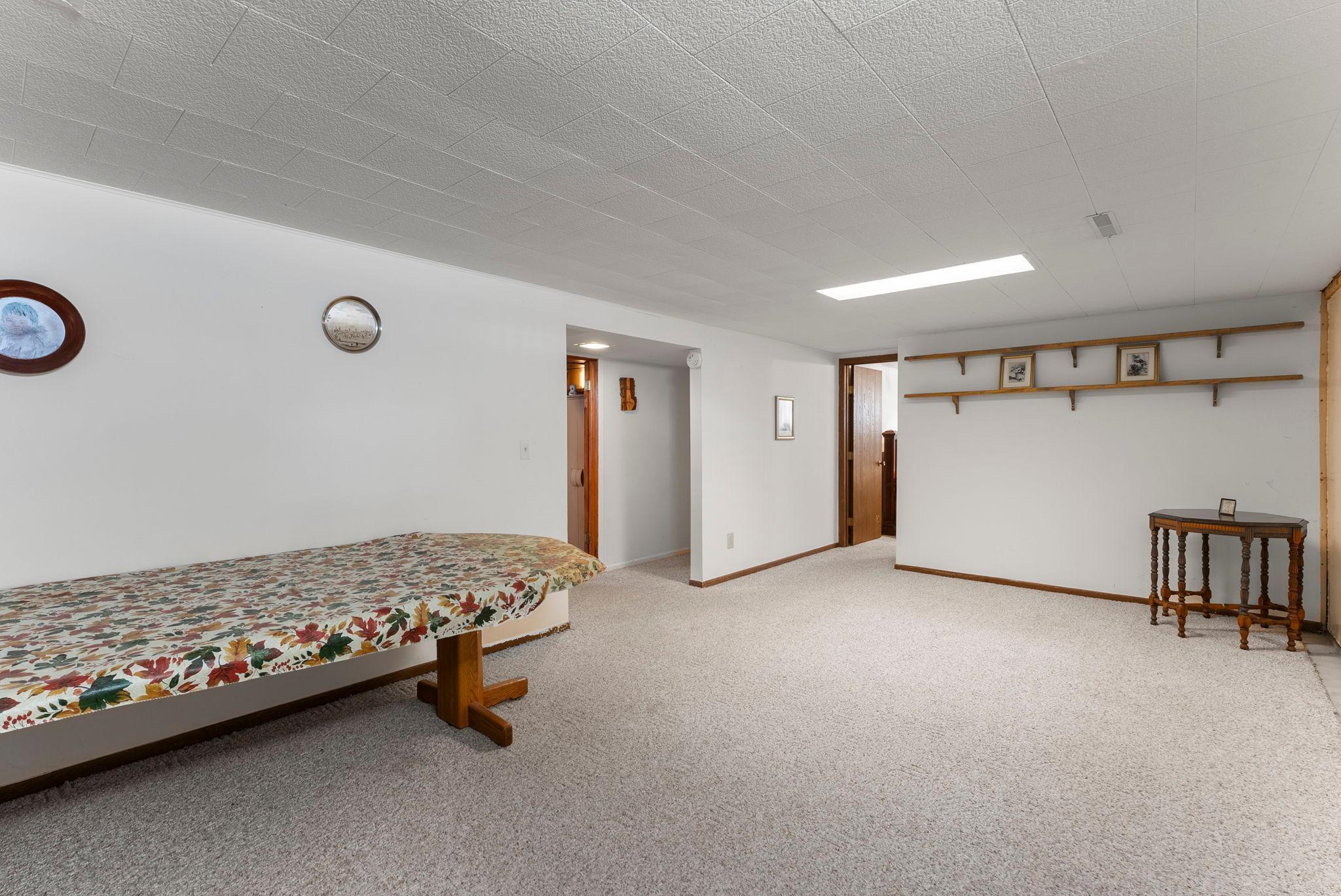 Lower level family room