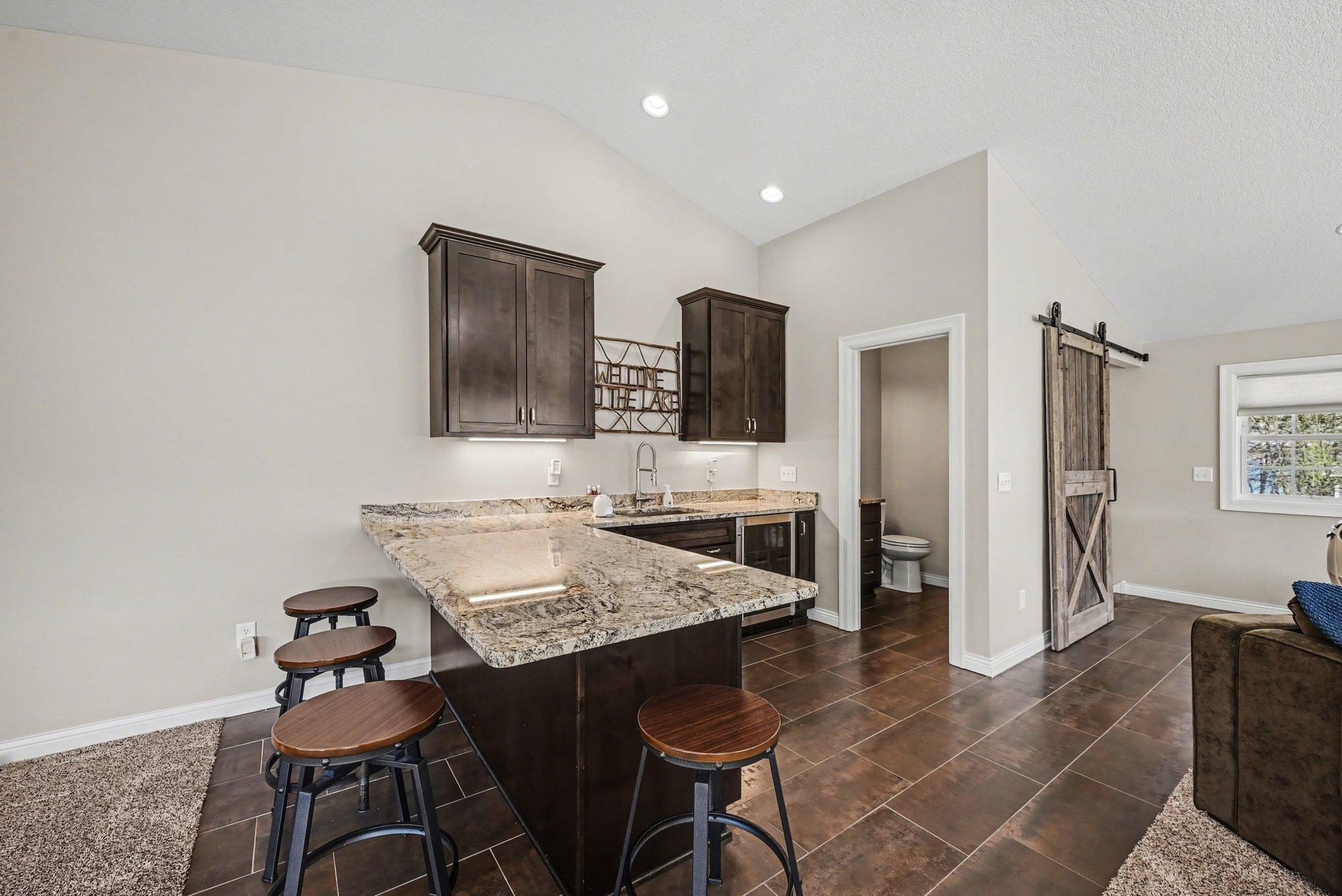 Gathering space, home-based business, homeschool, teen recreation suite