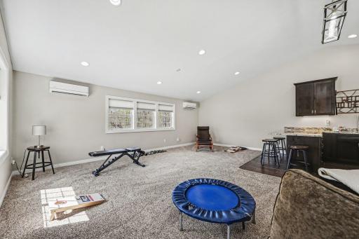Gathering space, home-based business, homeschool, teen recreation suite