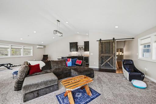 Gathering space, home-based business, homeschool, teen recreation suite