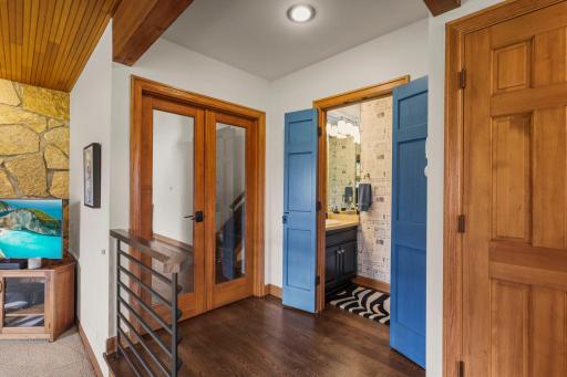 Surprise! The cutest powder room you've ever seen.