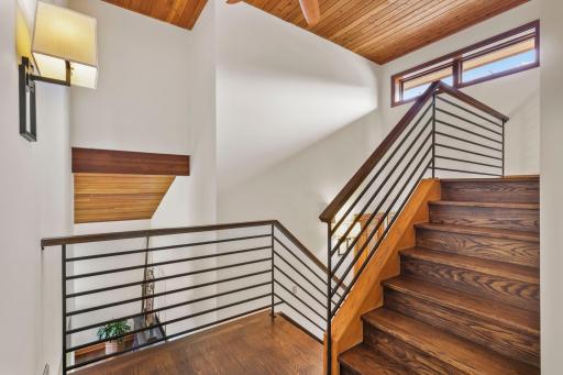 Step upstairs to the rest of the bedrooms.