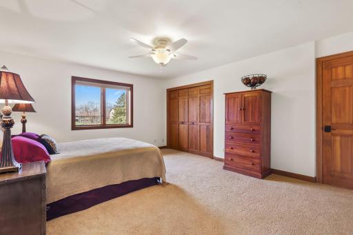 Large bedroom, just 5 steps up from the primary.