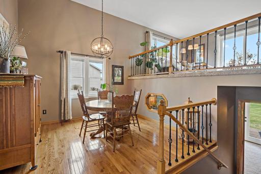 You will not see this hardwood floor anywhere else as it was customized by a mill in northern MN using wood from the Grand Rapids area.