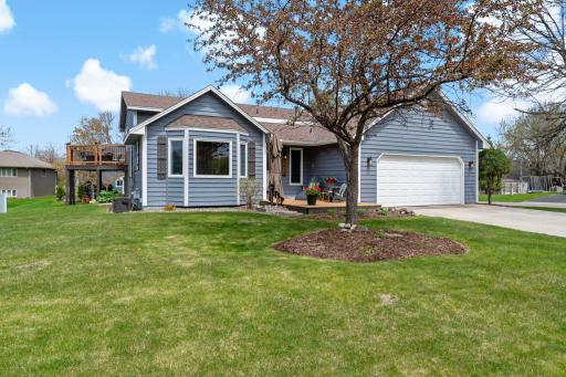 Landscaping is beautiful & well maintained