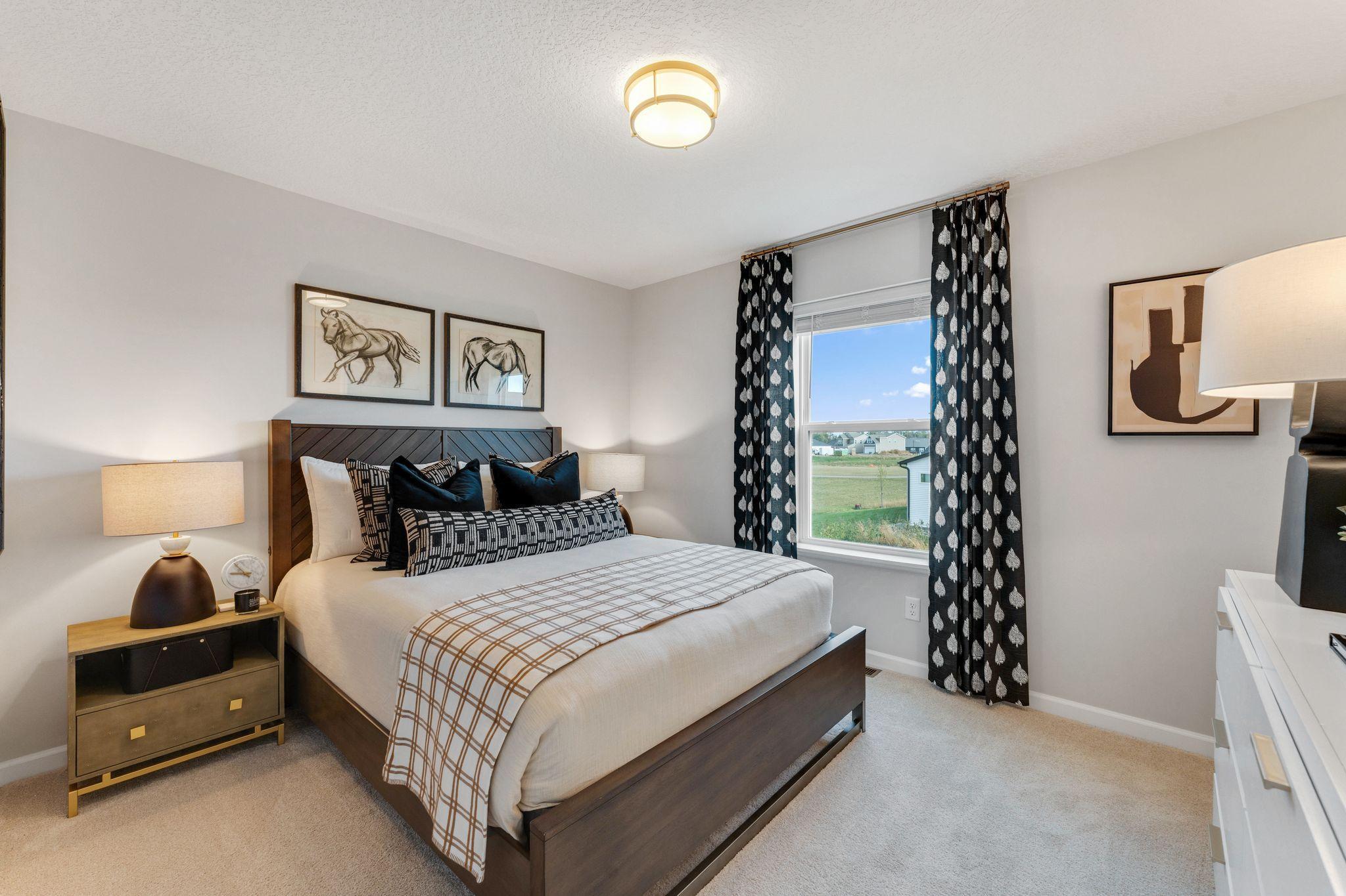 Bedroom #4 with walk-in closet